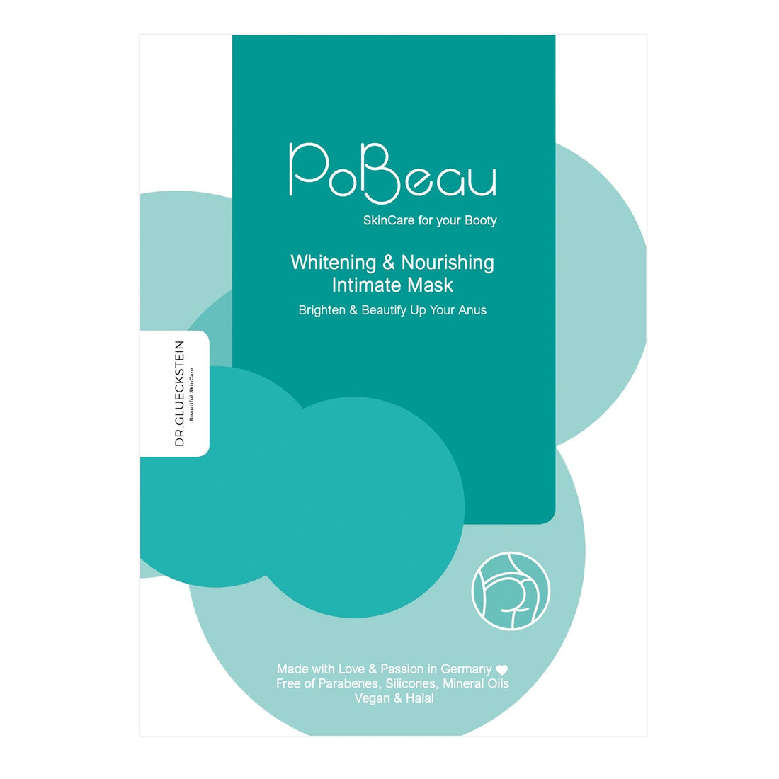 PoBeau - Whitening & Nourishing Intimate Mask - 12ml
