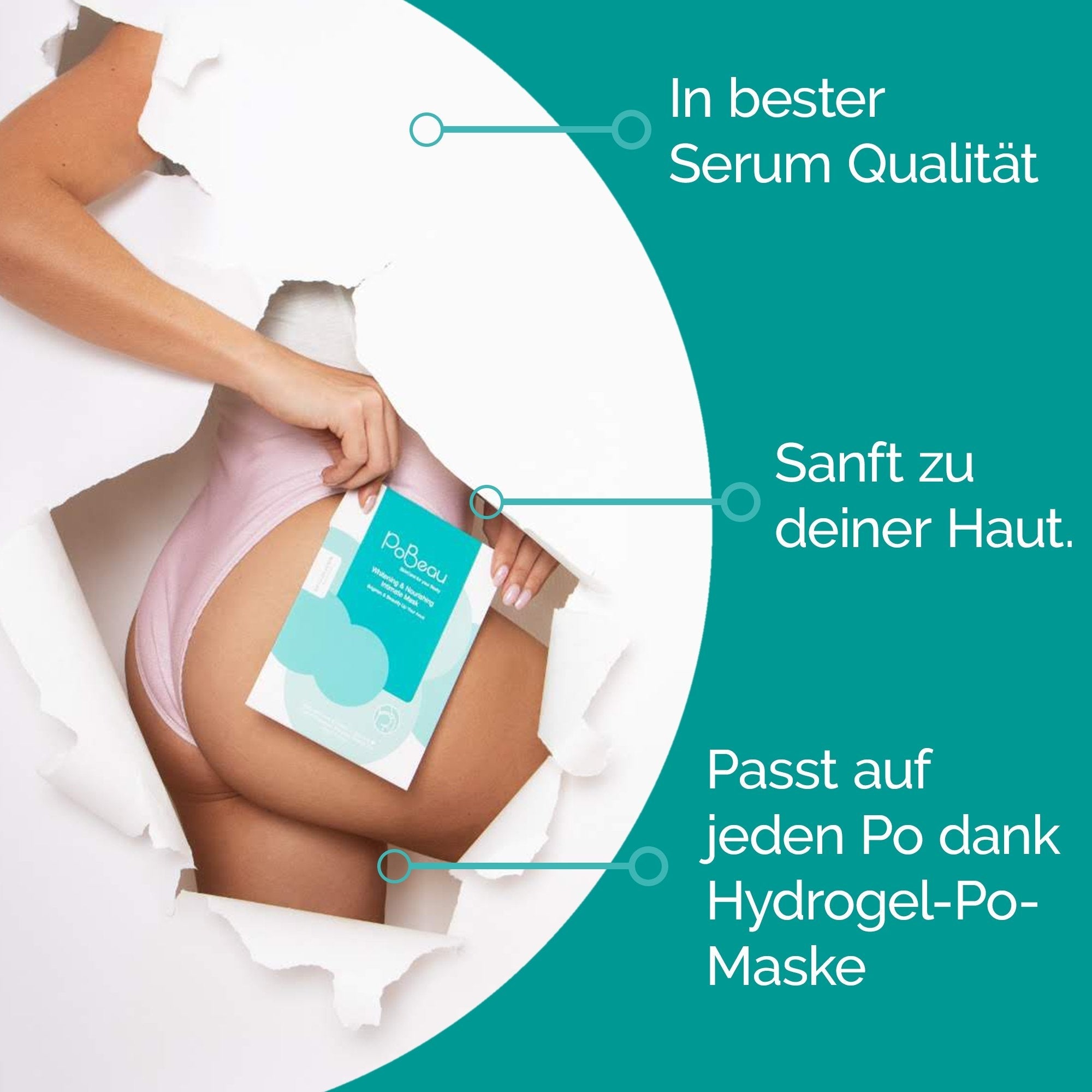 POBEAU Whitening and Nourishing Intimate Mask 12 ml