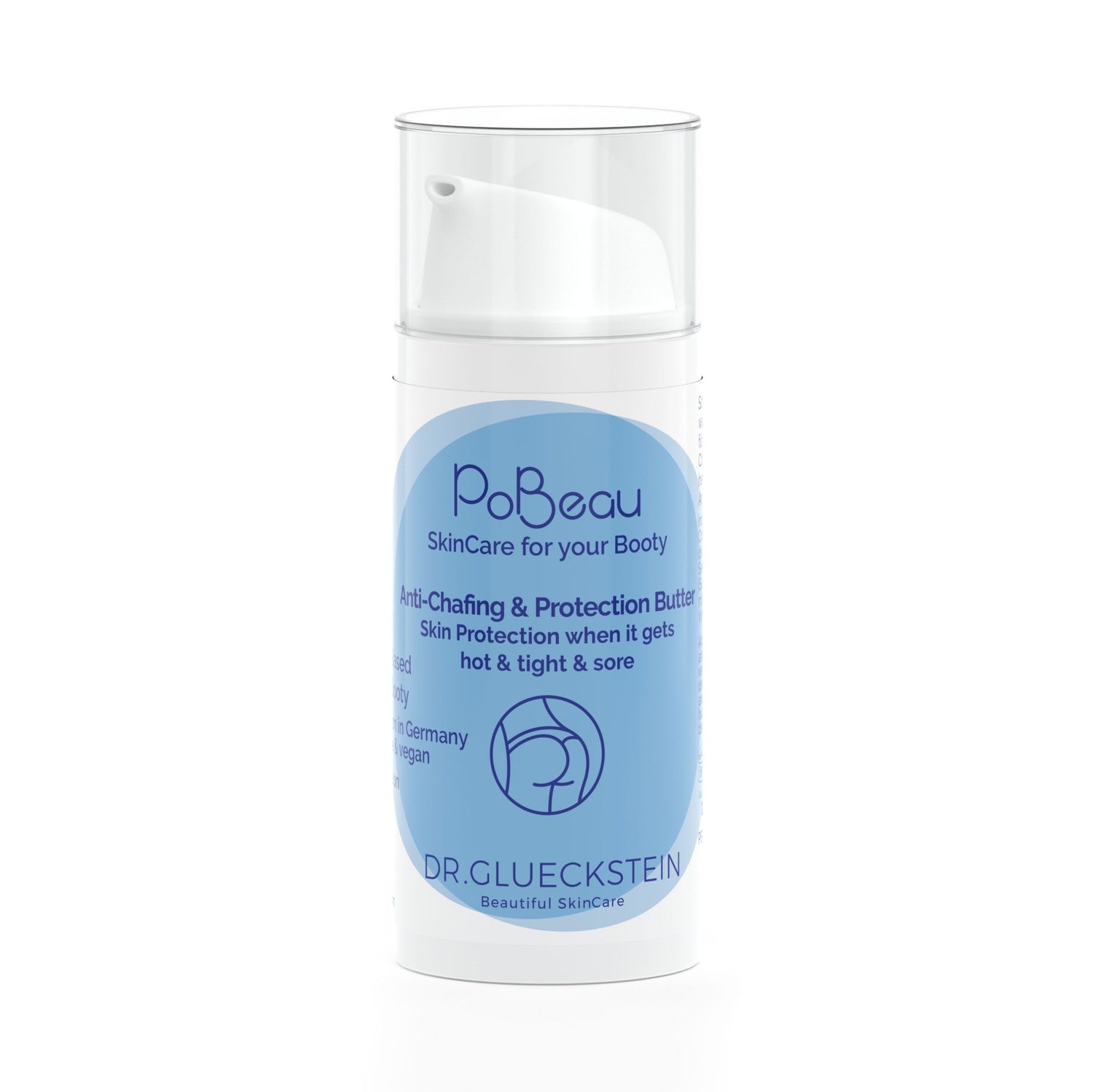 Hautschutz gegen Wundreiben an Po und Oberschenkel |  30 ml - PoBeau