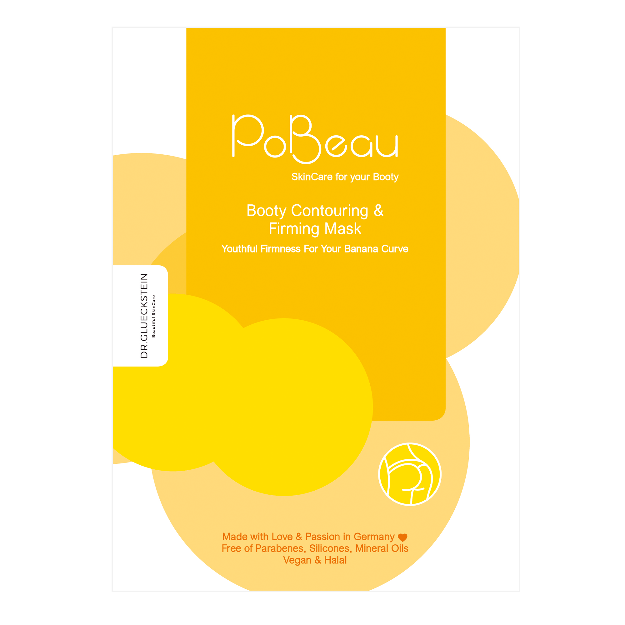 PoBeau - Booty Contouring &amp; Firming Mask - Produktfoto